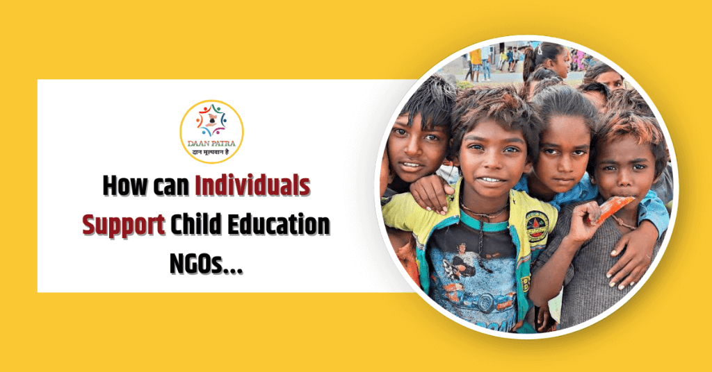 How can Individuals Support Child Education NGO