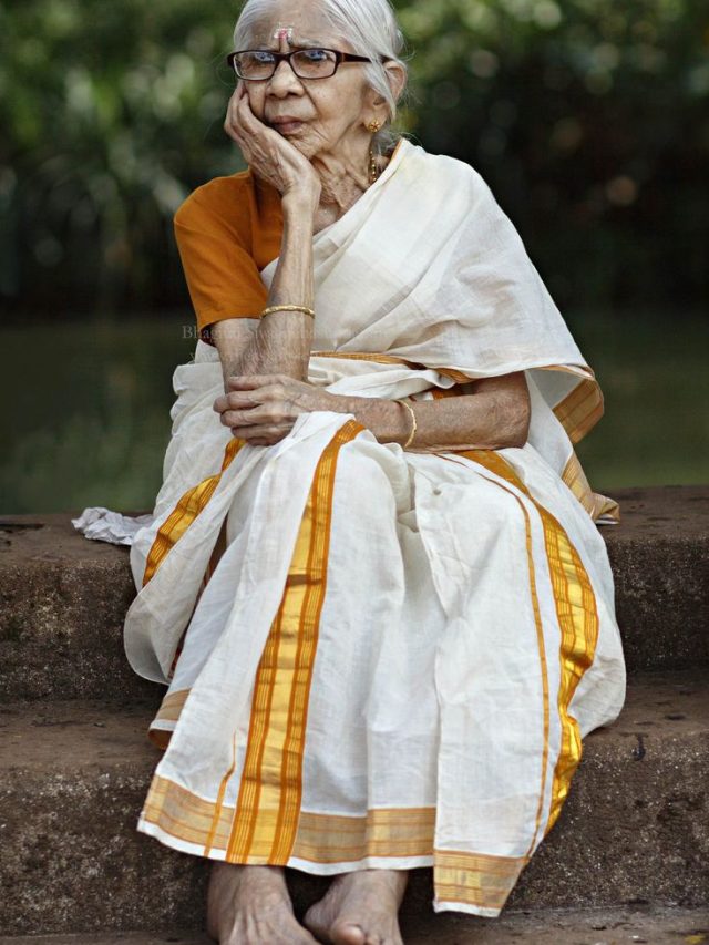 kerala old lady